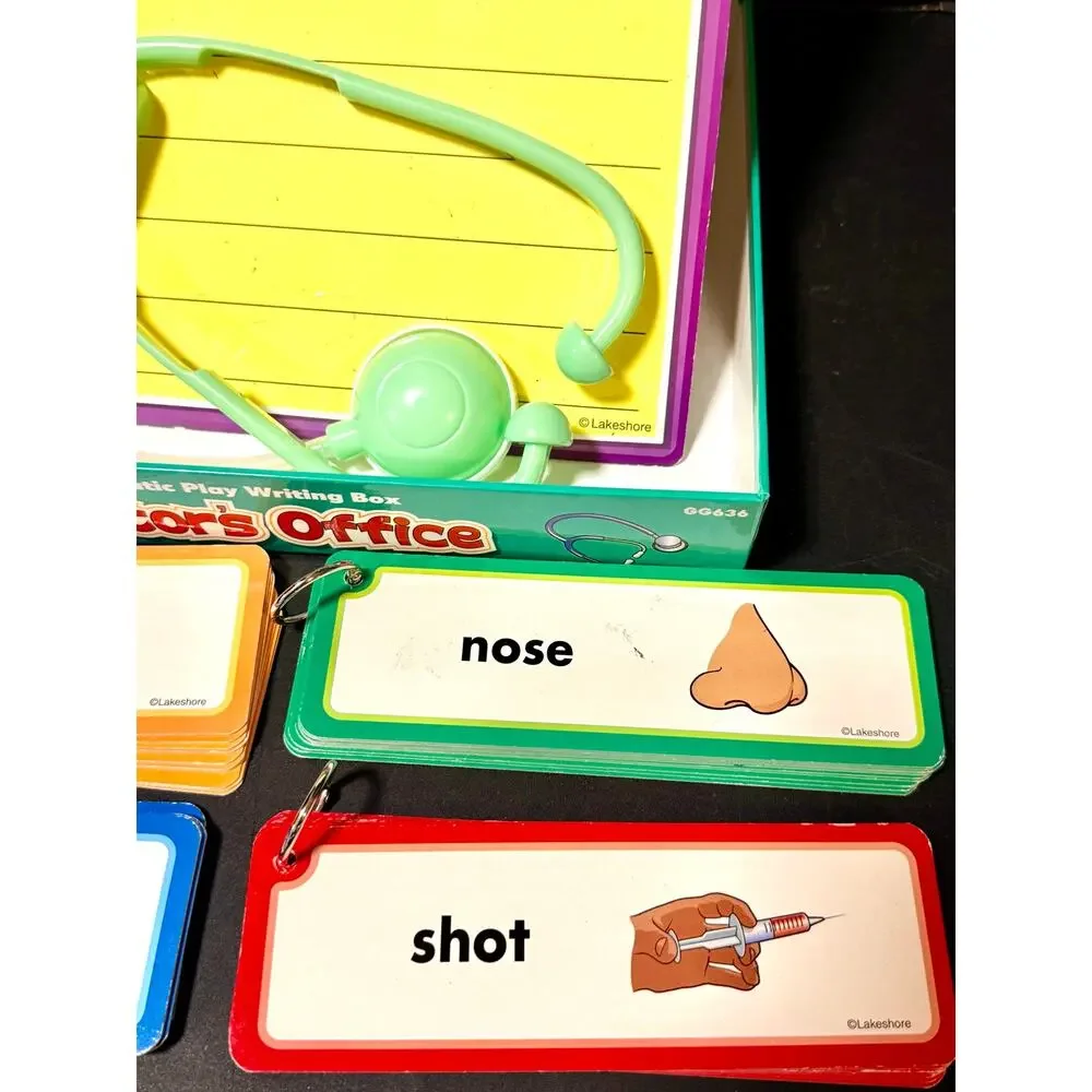 Lakeshore Learning Dramatic Play Writing Box in the Doctor's Office theme